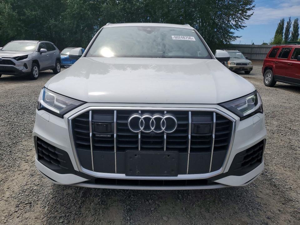 2021 Audi Q7 მანქანა იყიდება აუქციონზე, vin: WA1LXAF77MD020693, აუქციონის ნომერი: 60248756