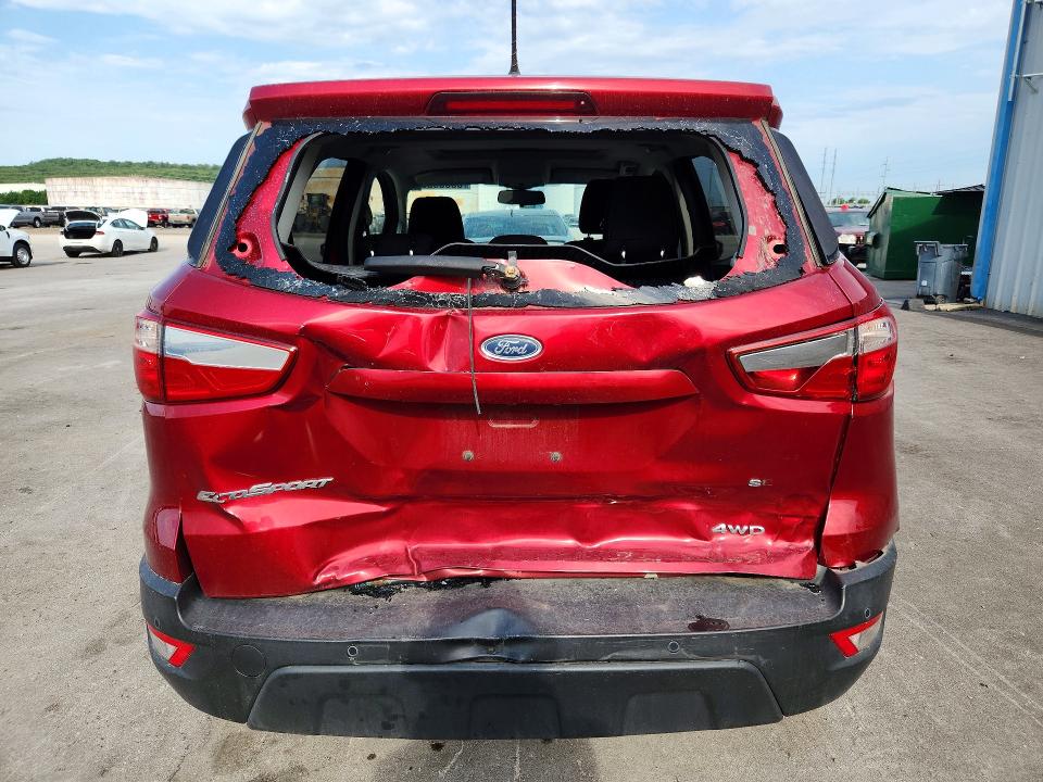2018 Ford Ecosport მანქანა იყიდება აუქციონზე, vin: MAJ6P1UL2JC198389, აუქციონის ნომერი: 60389356