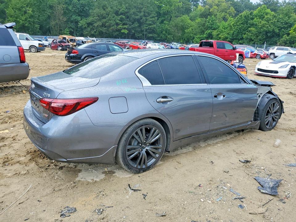 2020 Infiniti Q50 მანქანა იყიდება აუქციონზე, vin: JN1EV7AP7LM205567, აუქციონის ნომერი: 59349406