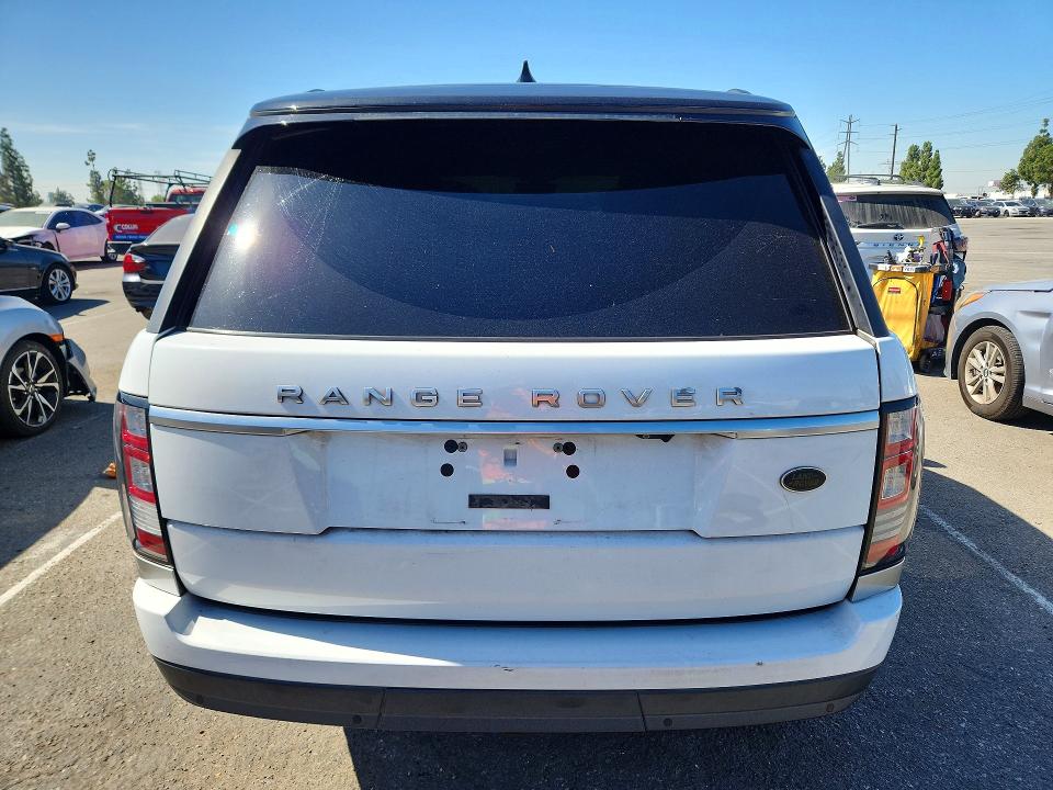 63564836 :رقم المزاد ، SALGR2FK1HA350275 vin ، 2017 Land Rover Range Rover مزاد بيع