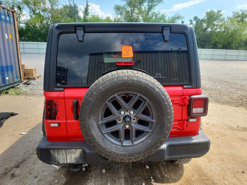 60006626 :رقم المزاد ، 1C4PJXKN8RW274537 vin ، 2024 Jeep Wrangler مزاد بيع