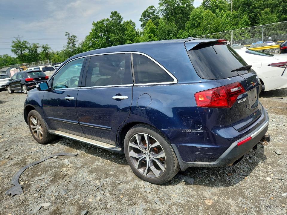 60510986 :رقم المزاد ، 2HNYD2H20CH545456 vin ، 2012 Acura Mdx مزاد بيع
