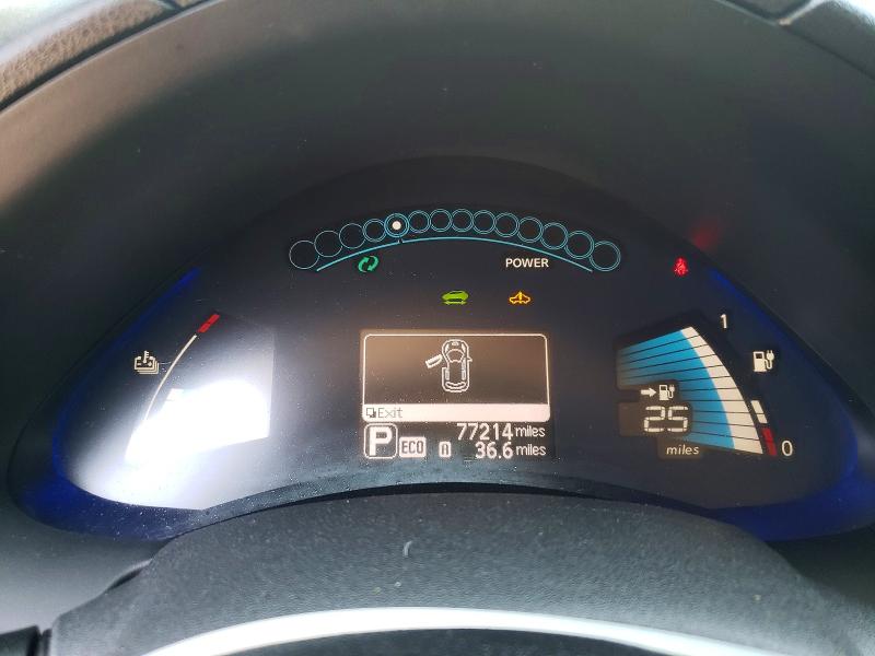 59905016 :رقم المزاد ، 1N4AZ0CP9FC320109 vin ، 2015 Nissan Leaf مزاد بيع