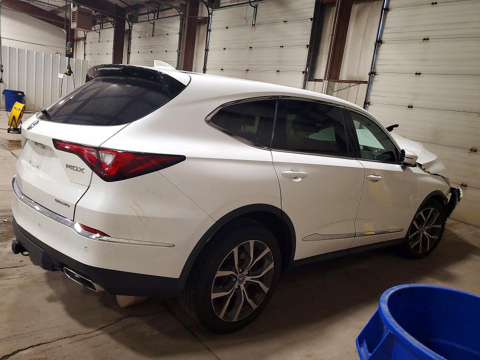 63491016 :رقم المزاد ، 5J8YE1H45NL038347 vin ، 2022 Acura Mdx مزاد بيع