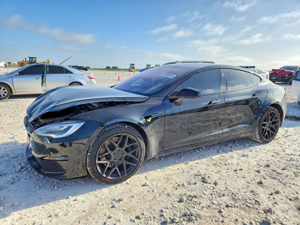 Продажа на аукционе авто 2021 Tesla Model S, vin: 5YJSA1E55MF438200, номер лота: 60696656