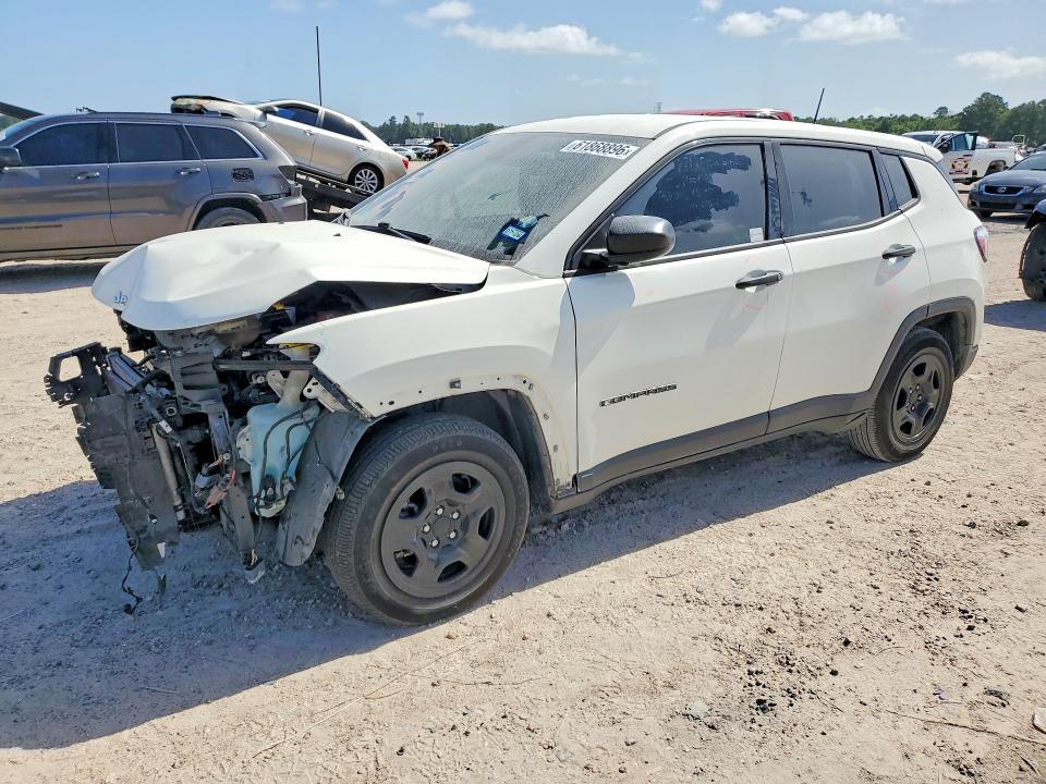 Aukcja sprzedaży 2021 Jeep Compass, vin: 3C4NJCAB1MT502335, numer aukcji: 61868896