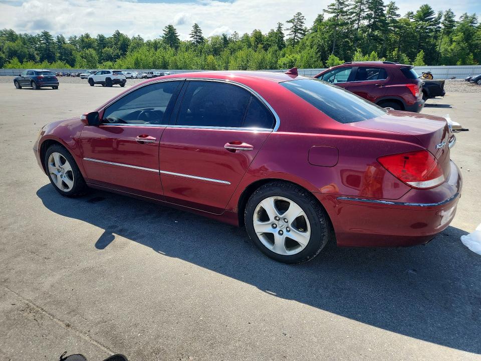 62954206 :رقم المزاد ، JH4KB16585C006807 vin ، 2005 Acura Rl مزاد بيع