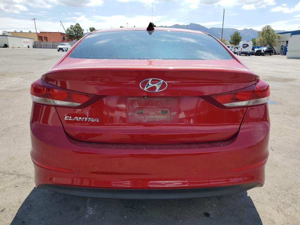 2018 Hyundai Elantra მანქანა იყიდება აუქციონზე, vin: KMHD84LF9JU450995, აუქციონის ნომერი: 61996216