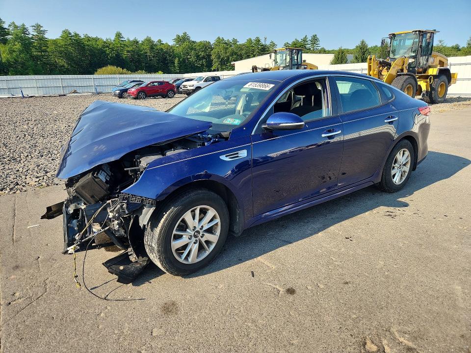 2018 Kia Optima მანქანა იყიდება აუქციონზე, vin: 5XXGT4L37JG217306, აუქციონის ნომერი: 61539866