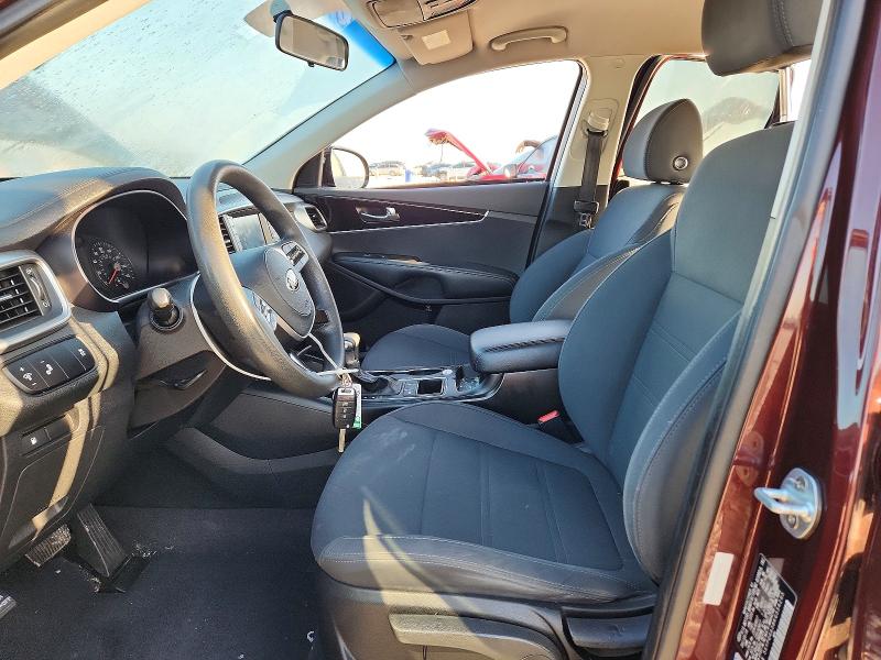 61728736 :رقم المزاد ، 5XYPG4A38KG554295 vin ، 2019 Kia Sorento مزاد بيع