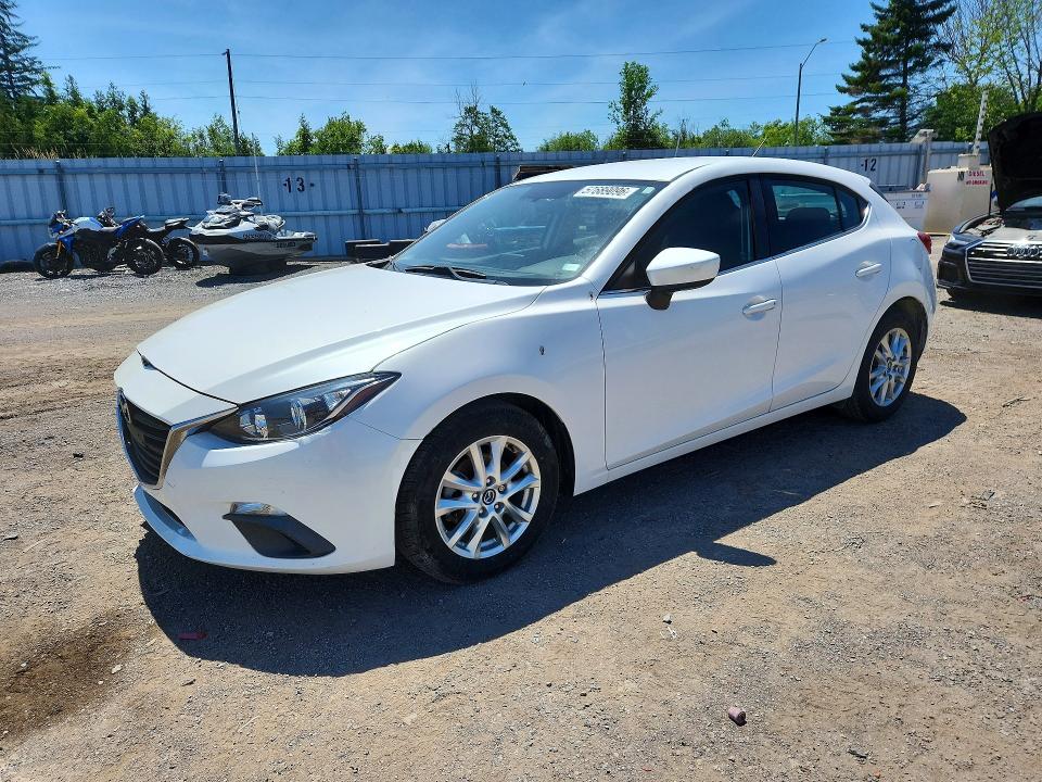 57689096 :رقم المزاد ، 3MZBM1L77FM206494 vin ، 2015 Mazda 3 مزاد بيع