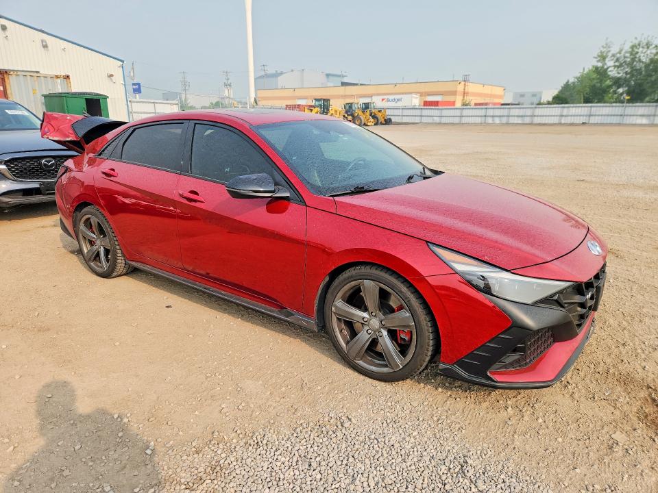 Aukcja sprzedaży 2022 Hyundai Elantra N, vin: KMHLW4AKXNU001445, numer aukcji: 61169026