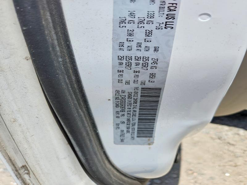 61198646 :رقم المزاد ، 2C4RDGBG9GR387498 vin ، 2016 Dodge Grand Caravan مزاد بيع