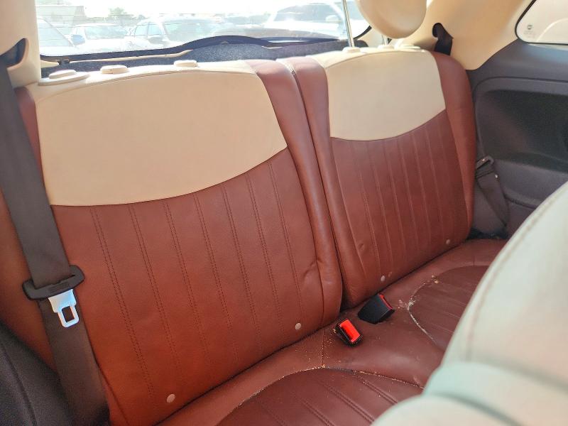 60192006 :رقم المزاد ، 3C3CFFCR6CT118641 vin ، 2012 Fiat 500 مزاد بيع