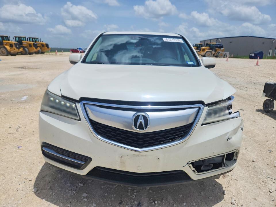 61213156 :رقم المزاد ، 5FRYD3H44GB008581 vin ، 2016 Acura Mdx مزاد بيع