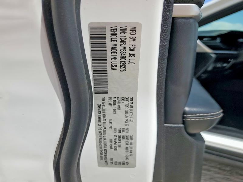 2024 Jeep Grand Cherokee მანქანა იყიდება აუქციონზე, vin: 1C4RJYB64RC129276, აუქციონის ნომერი: 62456326