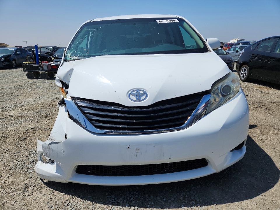 2013 Toyota Sienna მანქანა იყიდება აუქციონზე, vin: 5TDKK3DC7DS368512, აუქციონის ნომერი: 60508966