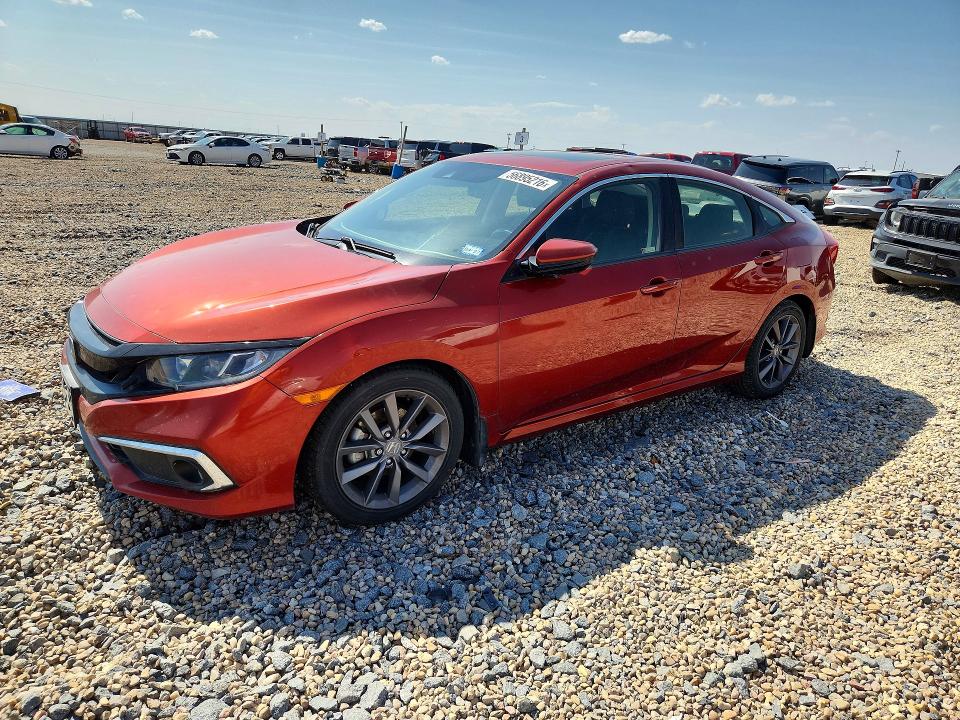 Aukcja sprzedaży 2019 Honda Civic, vin: JHMFC1F33KX003881, numer aukcji: 56895216