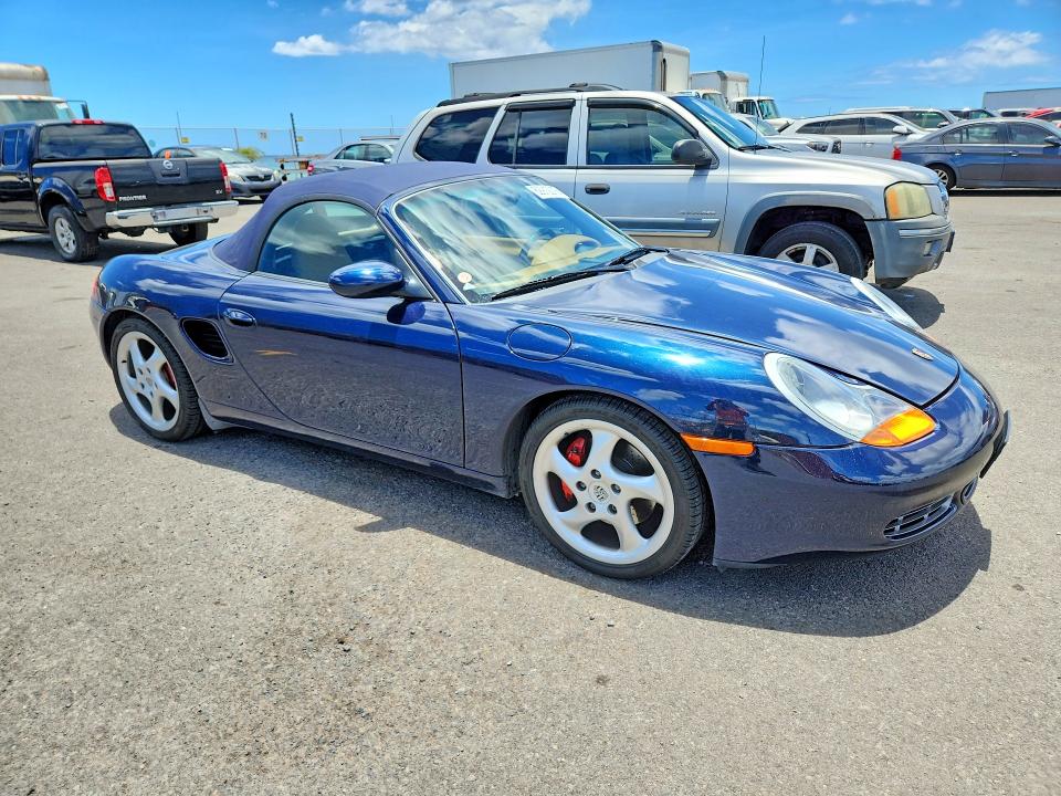 2000 Porsche Boxster მანქანა იყიდება აუქციონზე, vin: WP0CB2988YU660416, აუქციონის ნომერი: 62912276