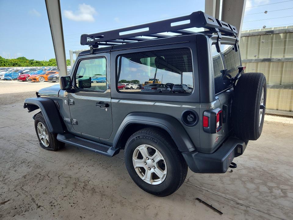 60258446 :رقم المزاد ، 1C4GJXANXLW203753 vin ، 2020 Jeep Wrangler مزاد بيع