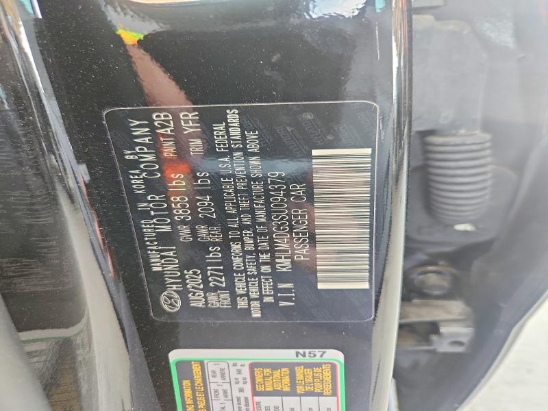 Продажа на аукционе авто 2025 Hyundai Elantra, vin: KMHLM4DG3SU094379, номер лота: 62653406