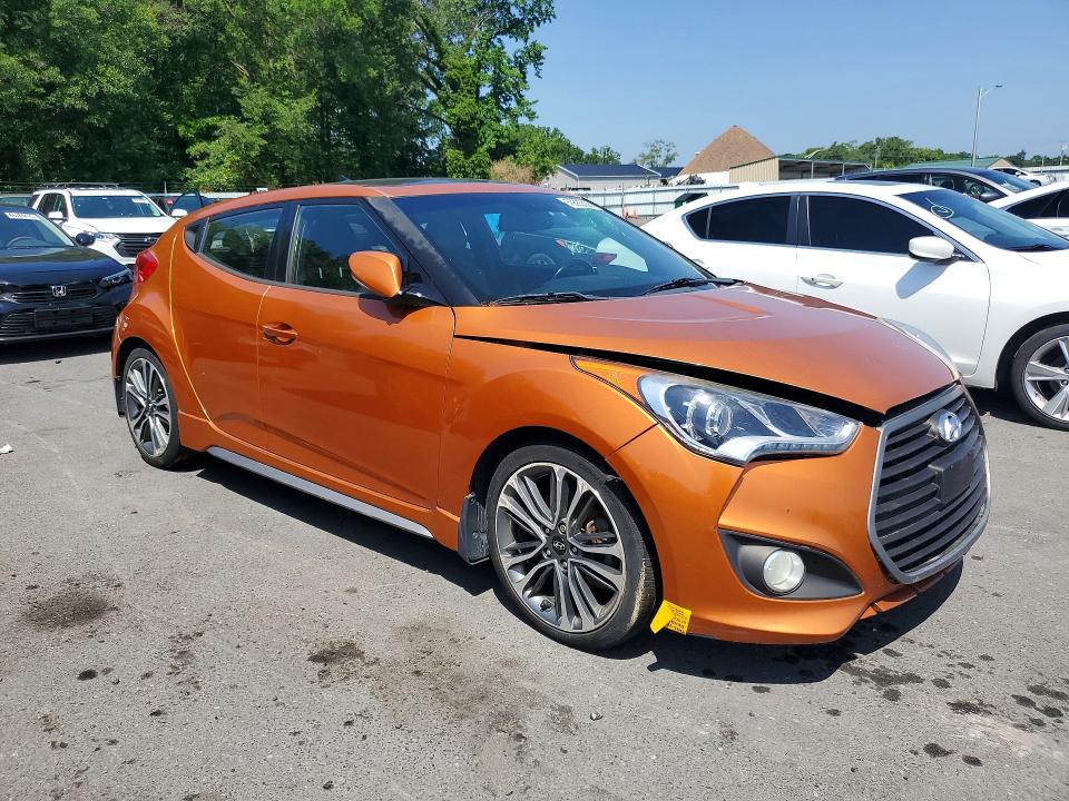 Продажа на аукционе авто 2016 Hyundai Veloster, vin: KMHTC6AE1GU281726, номер лота: 59390356