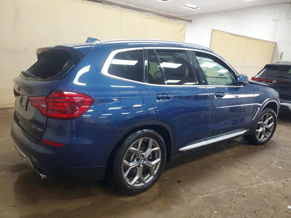 61246466 :رقم المزاد ، 5UXTY5C01L9D50592 vin ، 2020 Bmw X3 مزاد بيع
