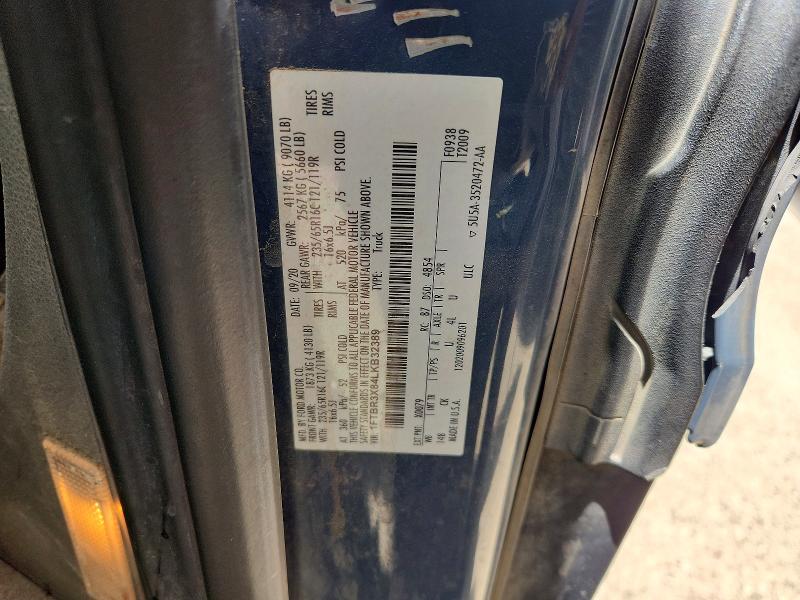 Aukcja sprzedaży 2020 Ford Transit, vin: 1FTBR3X84LKB32389, numer aukcji: 53851316