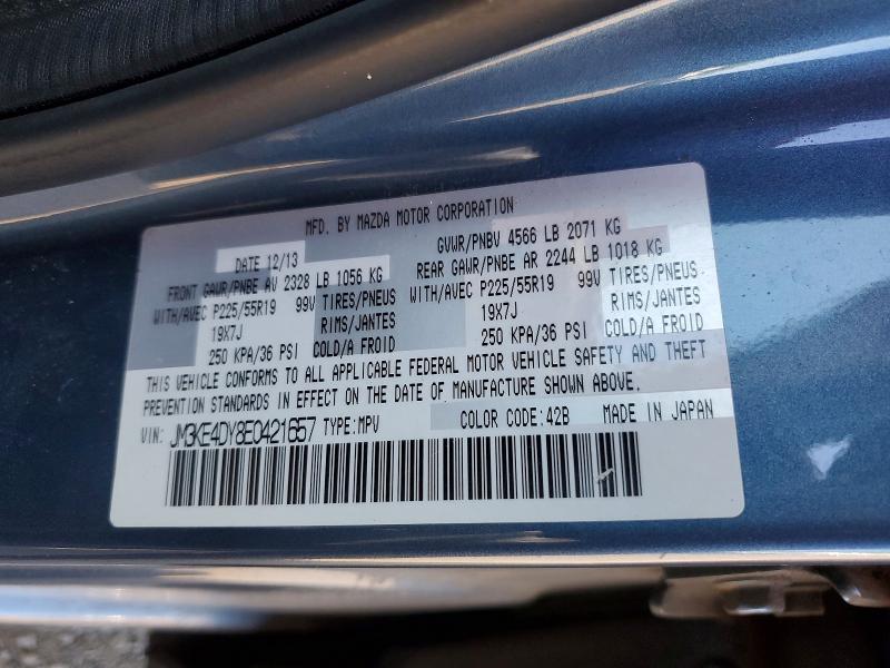 Aukcja sprzedaży 2014 Mazda Cx-5, vin: JM3KE4DY8E0421657, numer aukcji: 61967026