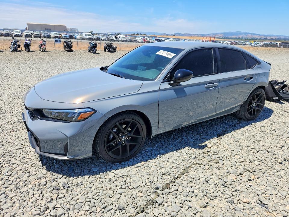 Auction sale of the 2025 Honda Civic, vin: 2HGFE2F52SH574366, lot number: 61071496