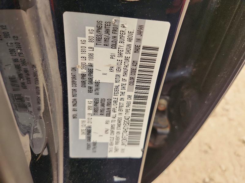 60865856 :رقم المزاد ، JM1DKFC74H0162040 vin ، 2017 Mazda Cx-3 مزاد بيع