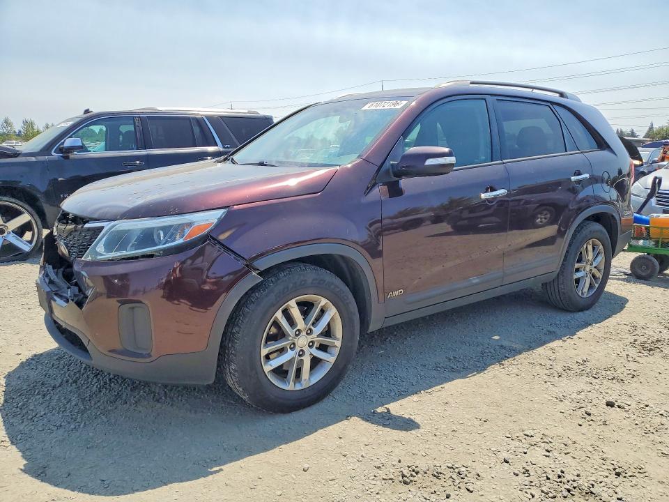 2015 Kia Sorento მანქანა იყიდება აუქციონზე, vin: 5XYKTDA76FG605307, აუქციონის ნომერი: 61072196