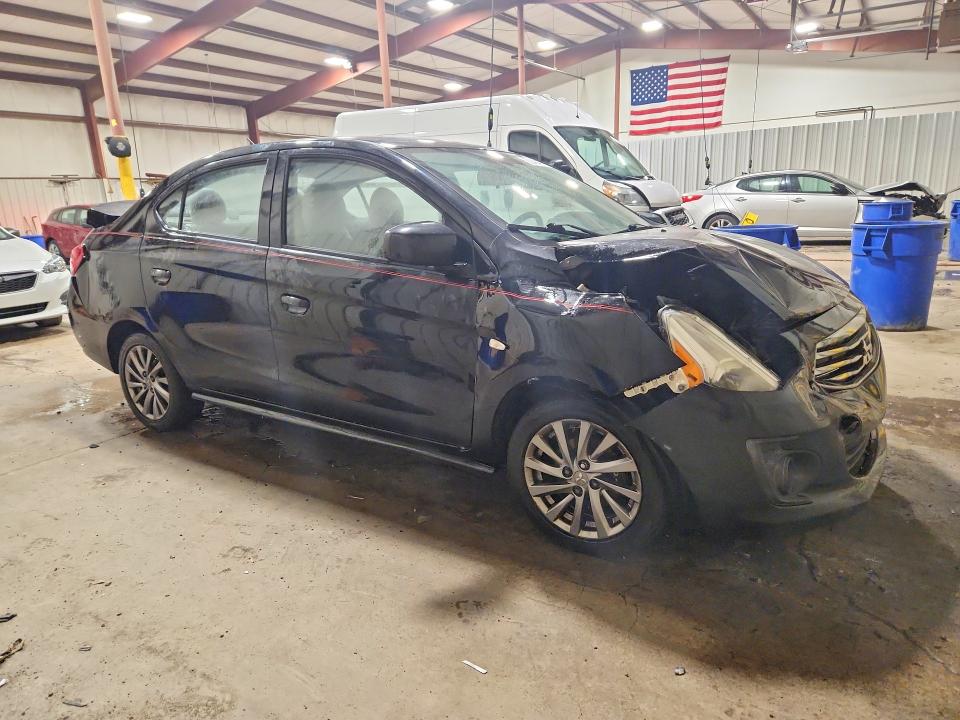 2019 Mitsubishi Mirage მანქანა იყიდება აუქციონზე, vin: ML32F3FJ3KHF01032, აუქციონის ნომერი: 62848486