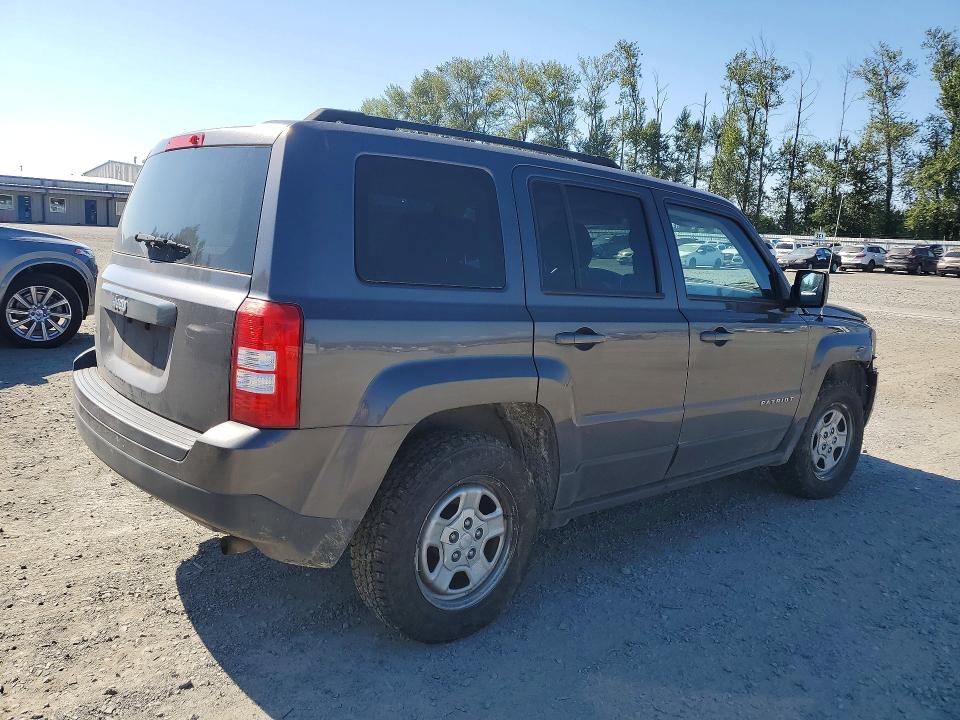 2017 Jeep Patriot მანქანა იყიდება აუქციონზე, vin: 1C4NJRBB6HD138152, აუქციონის ნომერი: 62615966