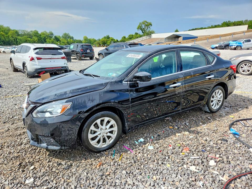 Продажа на аукционе авто 2019 Nissan Sentra, vin: 3N1AB7AP6KY254682, номер лота: 61495526
