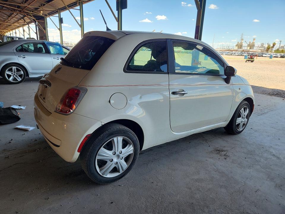 62428856 :رقم المزاد ، 3C3CFFAR3CT343649 vin ، 2012 Fiat 500 مزاد بيع