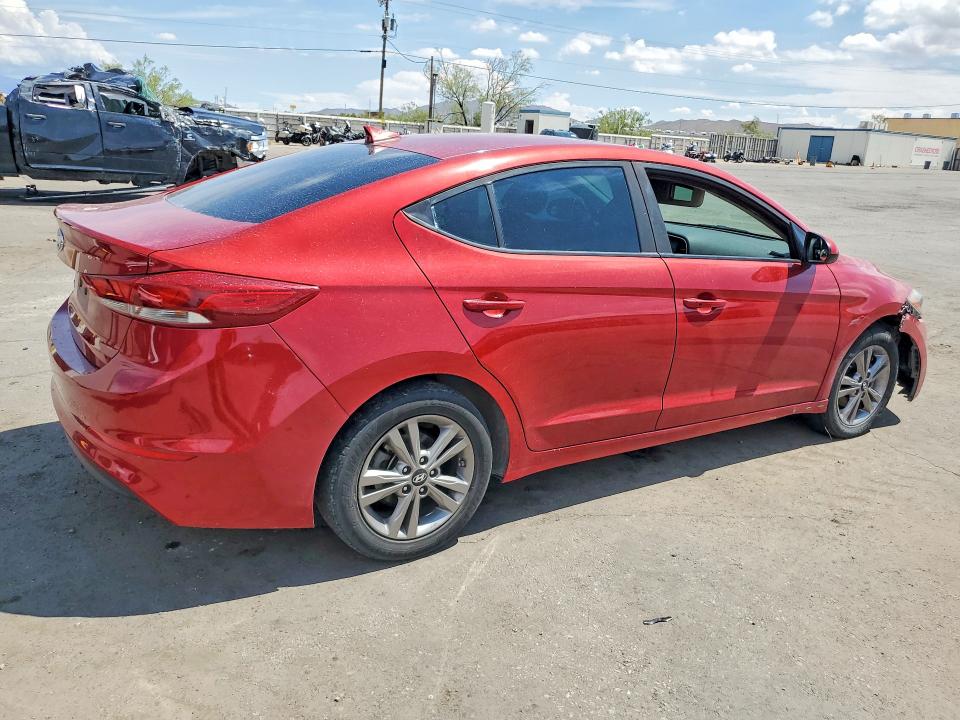 2018 Hyundai Elantra მანქანა იყიდება აუქციონზე, vin: KMHD84LF9JU450995, აუქციონის ნომერი: 61996216