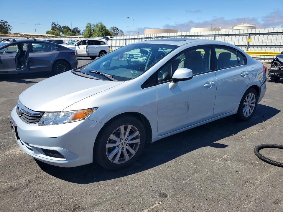 59655666 :رقم المزاد ، 2HGFB2F83CH579967 vin ، 2012 Honda Civic مزاد بيع