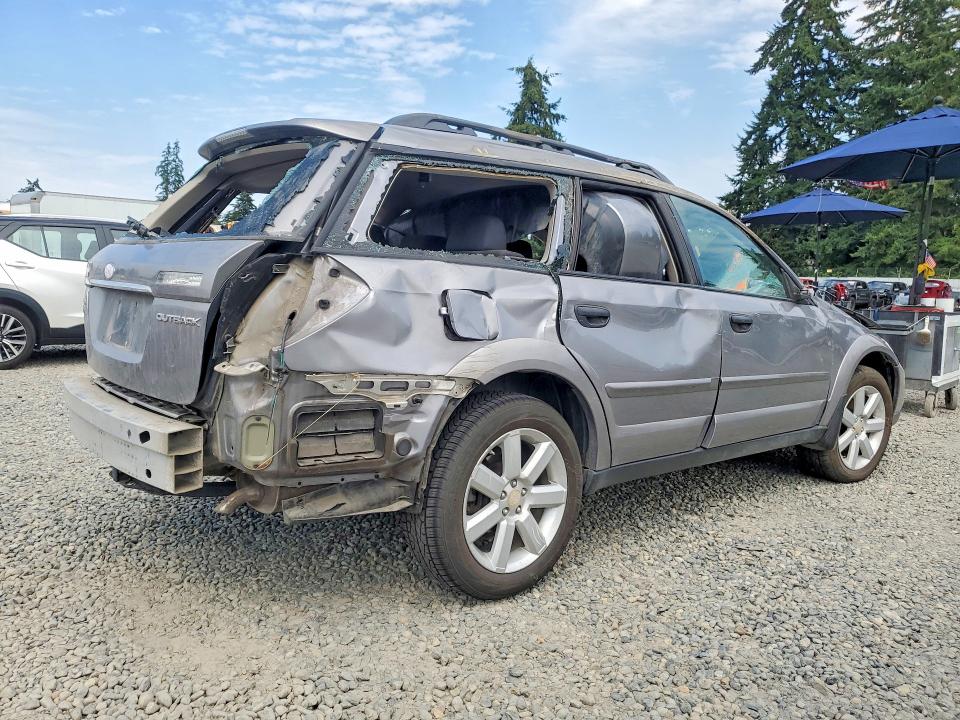 61610976 :رقم المزاد ، 4S4BP61C387356117 vin ، 2008 Subaru Outback مزاد بيع