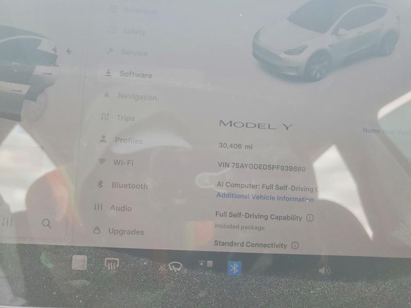 Aukcja sprzedaży 2023 Tesla Model Y, vin: 7SAYGDED5PF939869, numer aukcji: 62128776