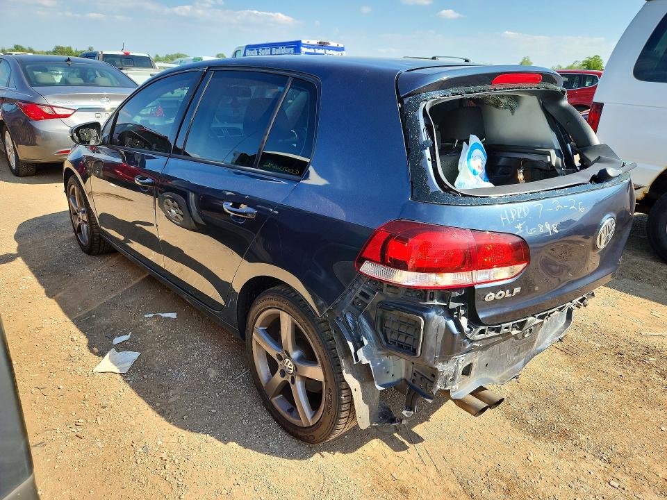 60049196 :رقم المزاد ، WVWDA7AJ7CW257088 vin ، 2012 Volkswagen Golf مزاد بيع