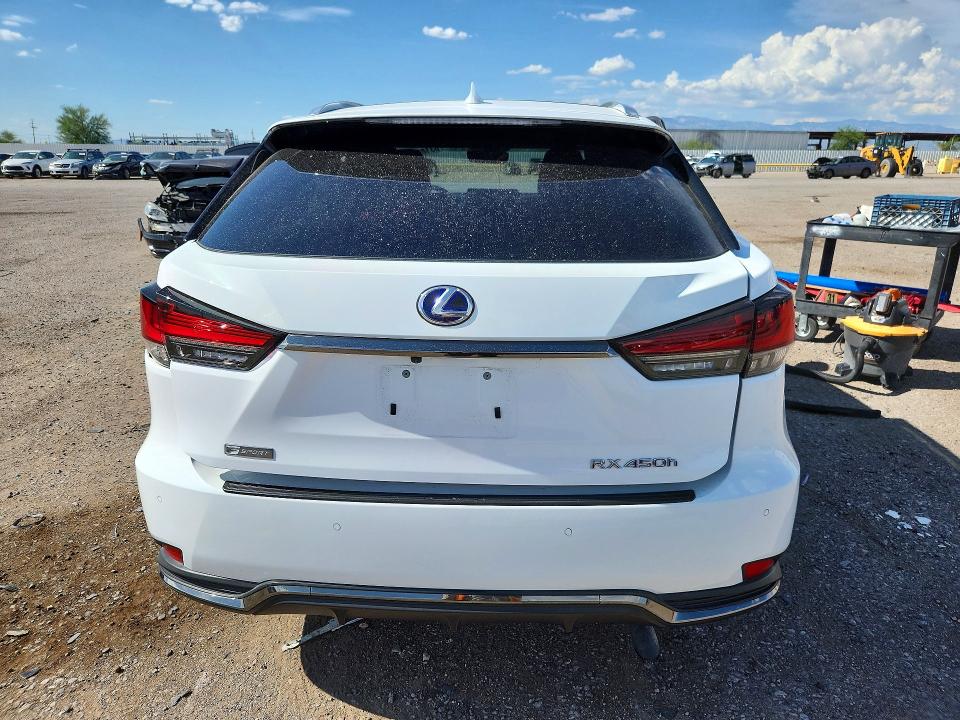 2022 Lexus Rx მანქანა იყიდება აუქციონზე, vin: 2T2YGMDA4NC085197, აუქციონის ნომერი: 63180836
