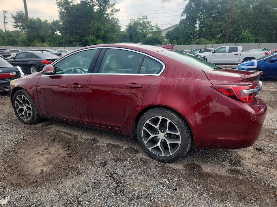 61742816 :رقم المزاد ، 2G4GL5EX1H9183138 vin ، 2017 Buick Regal مزاد بيع