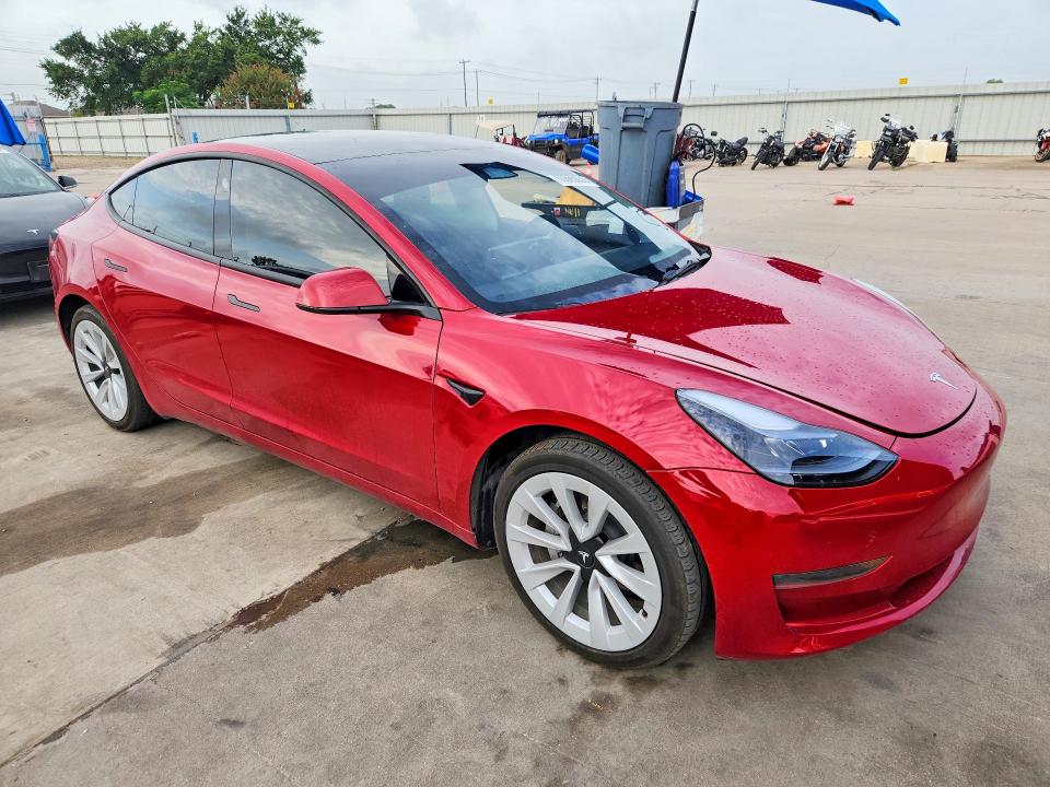 Продажа на аукционе авто 2023 Tesla Model 3, vin: 5YJ3E1EAXPF642582, номер лота: 60865636