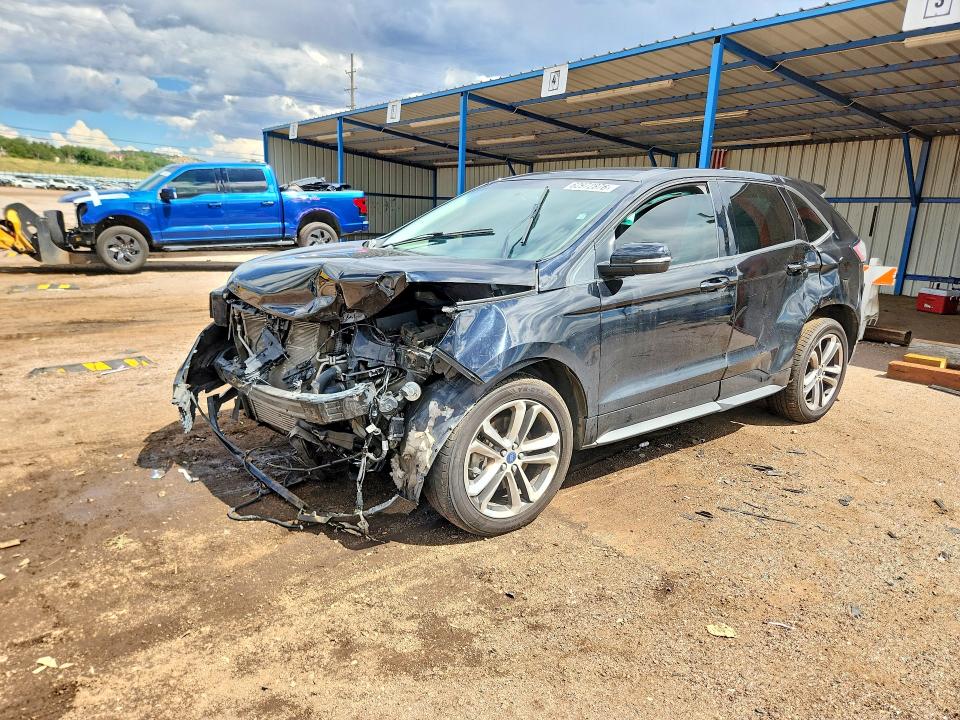 64265946 :رقم المزاد ، 2FMPK4AP1HBB76525 vin ، 2017 Ford Edge مزاد بيع