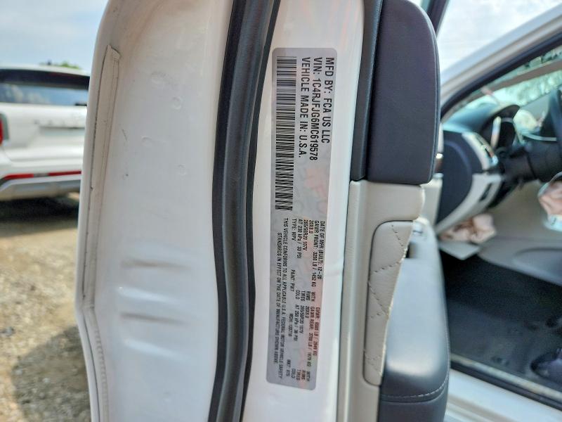 2021 Jeep Grand Cherokee მანქანა იყიდება აუქციონზე, vin: 1C4RJFJG6MC619578, აუქციონის ნომერი: 61680166
