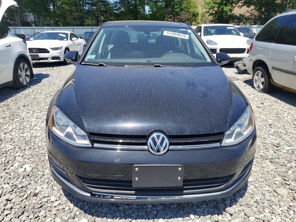 2015 Volkswagen Golf მანქანა იყიდება აუქციონზე, vin: 3VW217AU7FM092257, აუქციონის ნომერი: 61809626