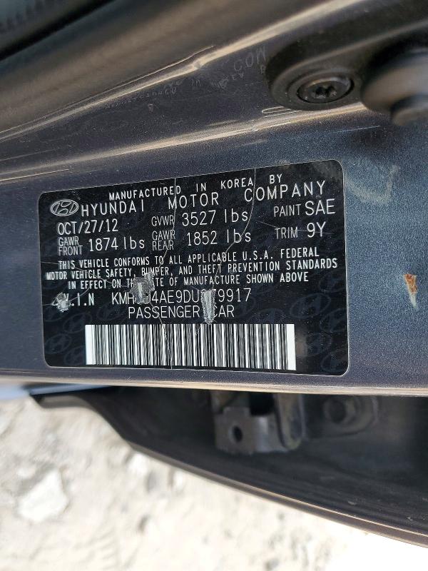 Продаж на аукціоні авто 2013 Hyundai Accent, vin: KMHCU4AE9DU379917, номер лоту: 61431946