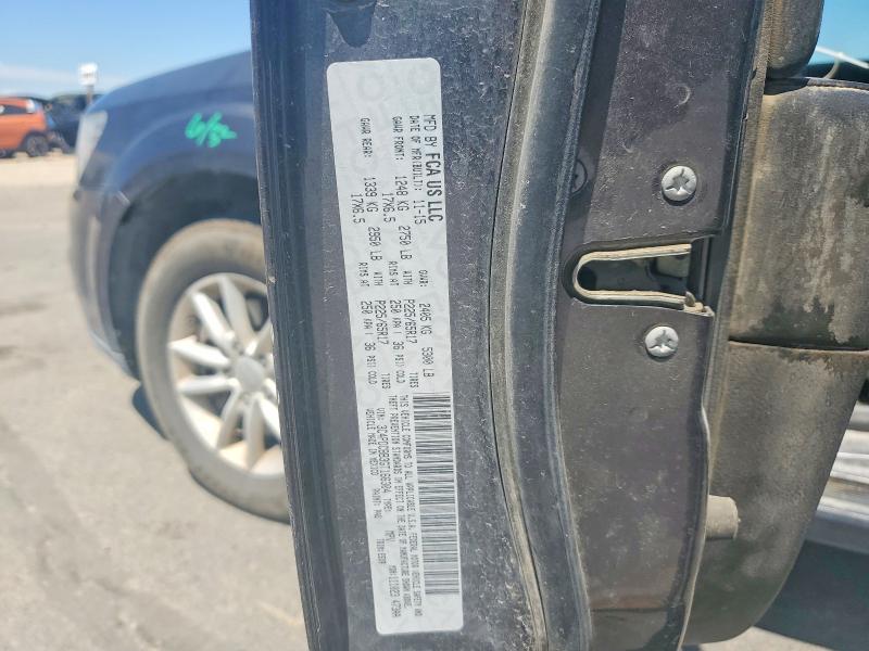 2016 Dodge Journey მანქანა იყიდება აუქციონზე, vin: 3C4PDCBB3GT166304, აუქციონის ნომერი: 61097846