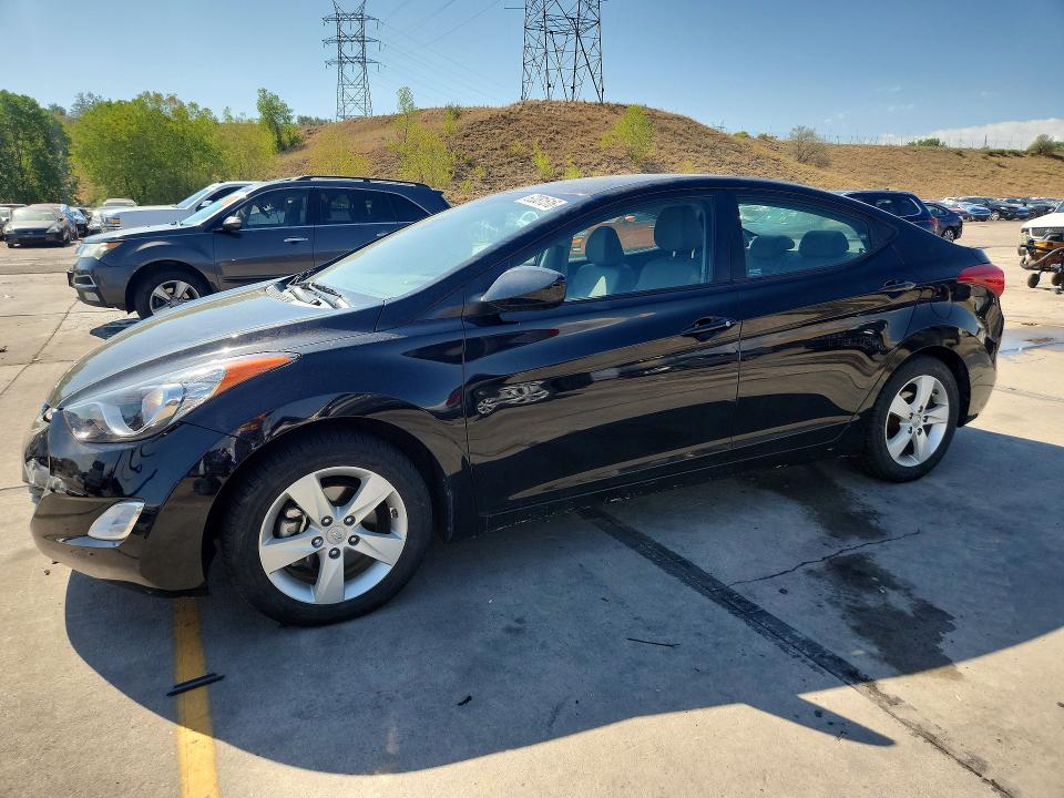 2013 Hyundai Elantra მანქანა იყიდება აუქციონზე, vin: KMHDH4AE1DU582809, აუქციონის ნომერი: 62081516